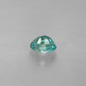 Alexandrite multicolore naturelle coupe ovale, 0,45 ct, VS
