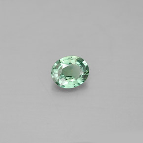 Alexandrite multicolore naturelle coupe ovale, 0,25 ct, VVS-VS