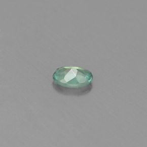 Alexandrite multicolore naturelle coupe ovale, 0,10 ct, VS