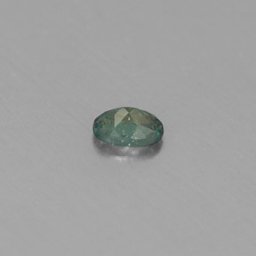 Alexandrite multicolore naturelle coupe ovale, 0,12 ct, VS