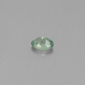 Alexandrite Vert rouge naturelle Coupe ovale, 0.12 ct, VS