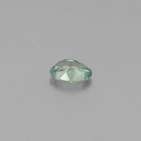 Alexandrite multicolore naturelle coupe ovale, 0,15 ct, VS