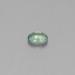 Alexandrite multicolore naturelle coupe ovale, 0,13 ct, VS