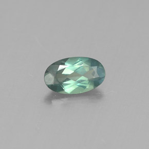 Alexandrite Vert rouge naturelle Coupe ovale, 0.27 ct, VS