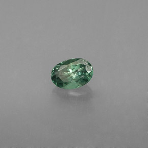 Alexandrite Vert rouge naturelle Coupe ovale, 0.25 ct, VS