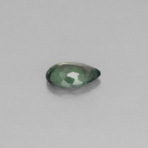 Alexandrite multicolore naturelle en forme de poire, 0,34 ct, VS