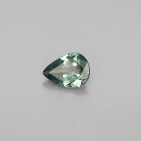 Alexandrite multicolore naturelle en forme de poire, 0,28 ct, VS