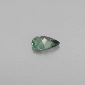 Alexandrite multicolore naturelle en forme de poire, 0,28 ct, VS