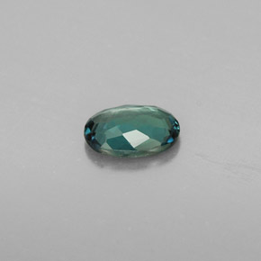 Alexandrite Vert rouge naturelle Coupe ovale, 0.46 ct, VS