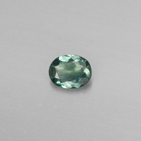 Alexandrite Vert rouge naturelle Coupe ovale, 0.29 ct, VS
