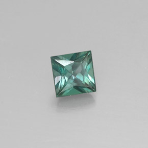 Alexandrite multicolore naturelle carré, 0,33 ct, VS