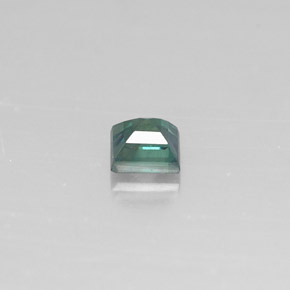 Alexandrite multicolore naturelle carré, 0,20 ct, VS