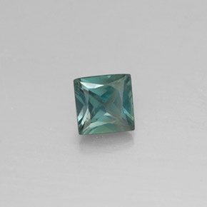 Alexandrite Vert rouge naturelle Carré, 0.29 ct, VS