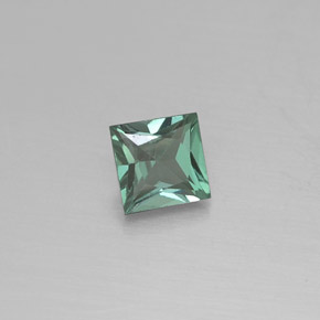 Alexandrite Vert rouge naturelle Carré, 0.29 ct, VS