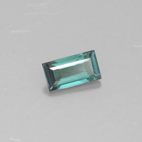 Alexandrite Vert rouge naturelle Baquette, 0.26 ct, VS