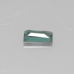 Alexandrite Vert rouge naturelle Baquette, 0.26 ct, VS