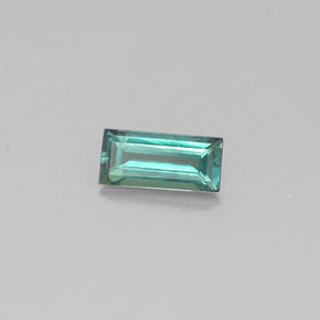 Alexandrite Vert rouge naturelle Baquette, 0.18 ct, VVS-VS