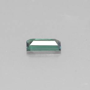 Alexandrite Vert rouge naturelle Baquette, 0.18 ct, VVS-VS