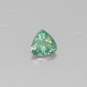 Alexandrite multicolore naturelle trillion, 0,24 ct, VS