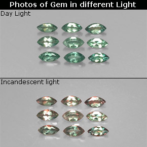 Achetez naturel ct de couleur changeante alexandrite gems, marquise, en provenance tanzanie chez gemselect. en stock, livraison internationale!