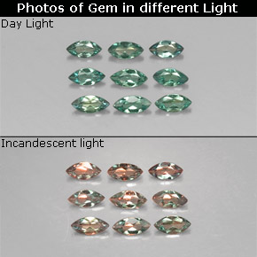 Achetez naturel ct multicolore alexandrite gems, marquise, en provenance tanzanie chez gemselect. en stock, livraison internationale!