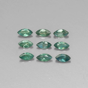 Achetez naturel ct Vert rouge Alexandrite gems, Marquise, En provenance Tanzanie chez GemSelect. En stock, livraison internationale!