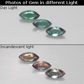 Achetez naturel ct multicolore alexandrite gems, marquise, en provenance tanzanie chez gemselect. en stock, livraison internationale!