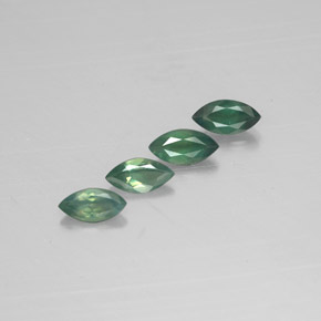 Achetez naturel ct Vert rouge Alexandrite gems, Marquise, En provenance Tanzanie chez GemSelect. En stock, livraison internationale!