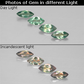 Achetez naturel ct multicolore alexandrite gems, marquise, en provenance tanzanie chez gemselect. en stock, livraison internationale!