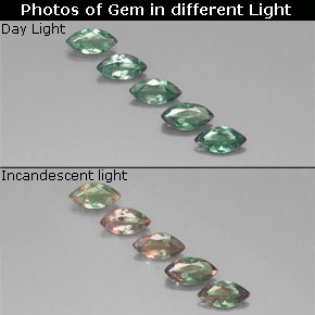 Achetez naturel ct multicolore alexandrite gems, marquise, en provenance tanzanie chez gemselect. en stock, livraison internationale!