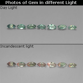 Achetez naturel ct multicolore alexandrite gems, marquise, en provenance tanzanie chez gemselect. en stock, livraison internationale!