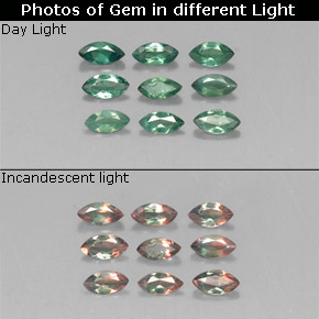 Achetez naturel ct multicolore alexandrite gems, marquise, en provenance tanzanie chez gemselect. en stock, livraison internationale!