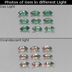 Achetez naturel ct de couleur changeante alexandrite gems, marquise, en provenance tanzanie chez gemselect. en stock, livraison internationale!