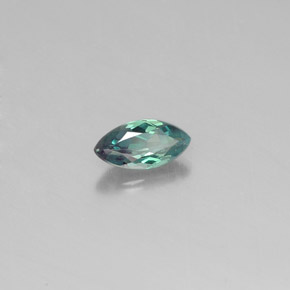 Alexandrite Vert rouge naturelle Marquise, 0.17 ct, VS