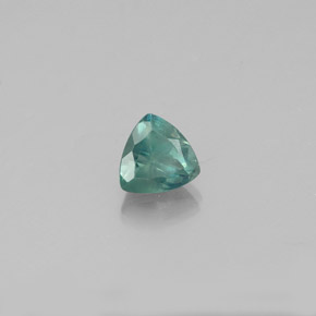 Alexandrite Vert rouge naturelle Trillion, 0.32 ct, VS