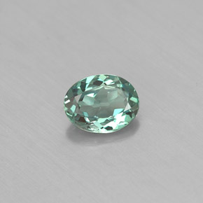 Alexandrite Vert rouge naturelle Coupe ovale, 0.35 ct, VS-SI