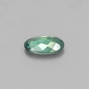 Alexandrite multicolore naturelle coupe ovale, 0,42 ct, VS