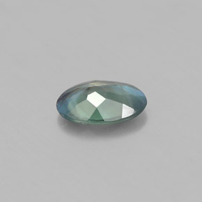 Alexandrite multicolore naturelle coupe ovale, 0,43 ct, VS