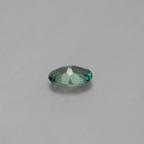 Alexandrite multicolore naturelle coupe ovale, 0,36 ct, VS-SI