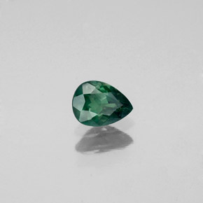 Alexandrite multicolore naturelle en forme de poire, 0,33 ct, VS