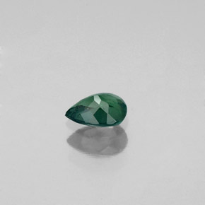 Alexandrite multicolore naturelle en forme de poire, 0,33 ct, VS