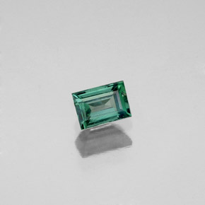 Alexandrite Vert rouge naturelle Baquette, 0.28 ct, VS