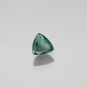Alexandrite Vert rouge naturelle Trillion, 0.26 ct, VS