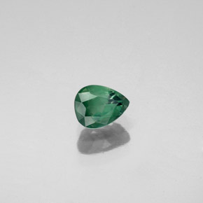 Alexandrite multicolore naturelle en forme de poire, 0,50 ct, VS