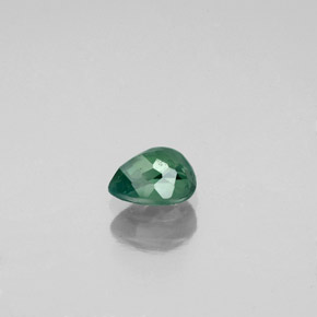 Alexandrite multicolore naturelle en forme de poire, 0,50 ct, VS