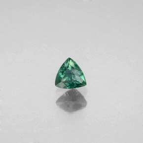 Alexandrite multicolore naturelle trillion, 0,32 ct, VS-SI