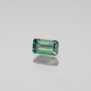 Alexandrite Vert rouge naturelle Baquette, 0.25 ct, VS-SI