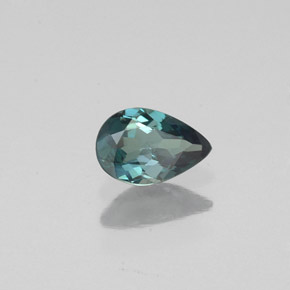 Alexandrite multicolore naturelle en forme de poire, 0,34 ct, VS-SI