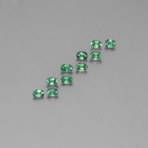 Achetez naturel ct vert/rouge alexandrite gems, coupe ovale, en provenance tanzanie chez gemselect. en stock, livraison internationale!