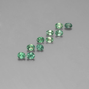 Achetez naturel ct Vert rouge Alexandrite gems, Coupe ovale, En provenance Tanzanie chez GemSelect. En stock, livraison internationale!